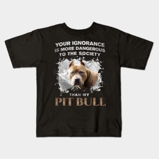 American Pit Bull Terrier - APBT Kids T-Shirt